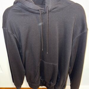 H&M Men's Black Hoodie Sweater